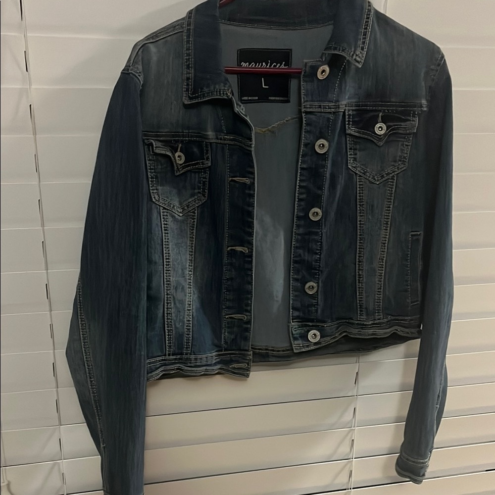 Monki Denim Jacket - Blue